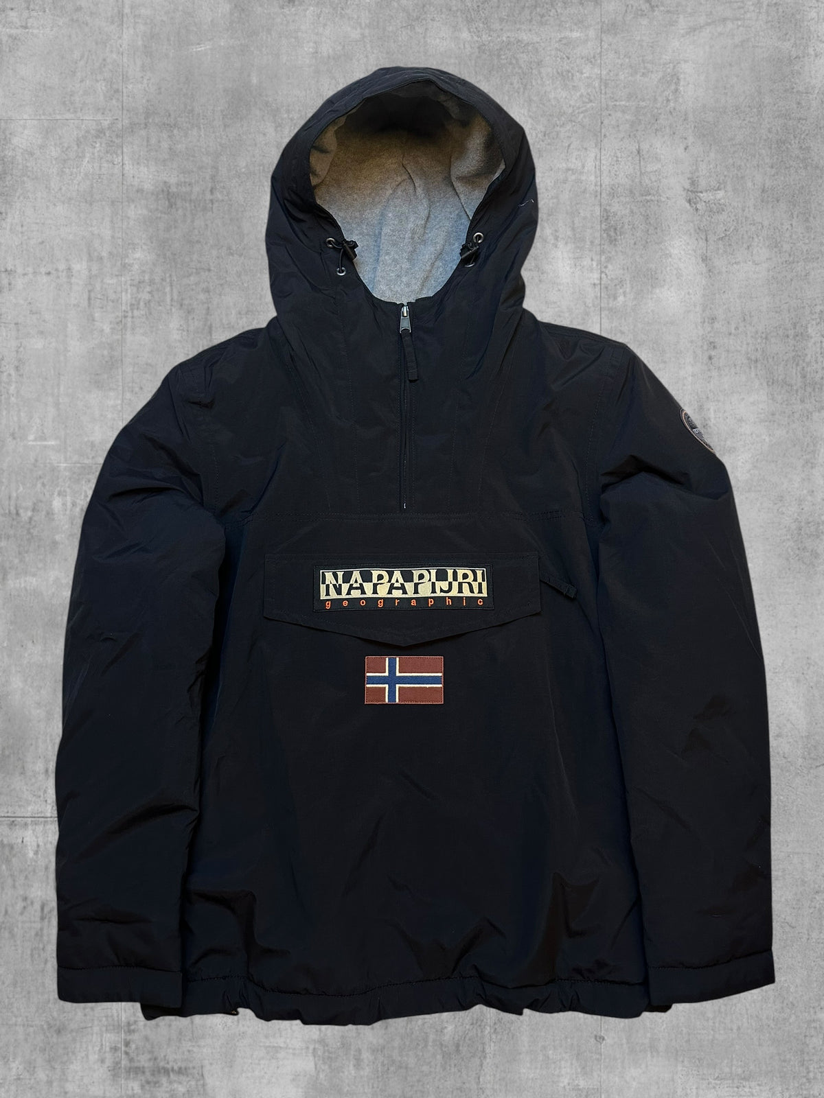 Napapijri Lined Rain Jacket Windbreaker Black M