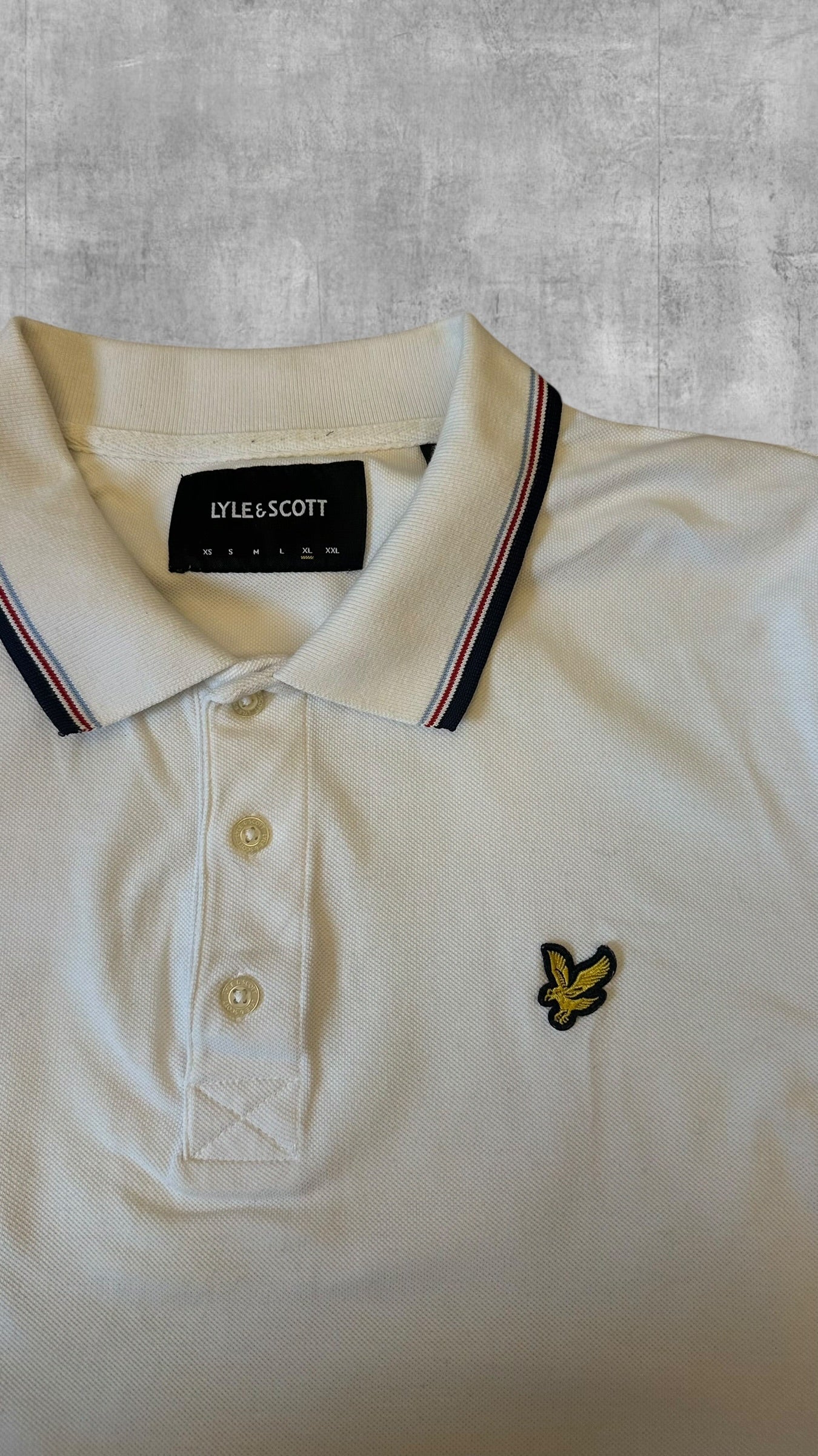 Lyle & Scott Polo Shirt Weiß XL