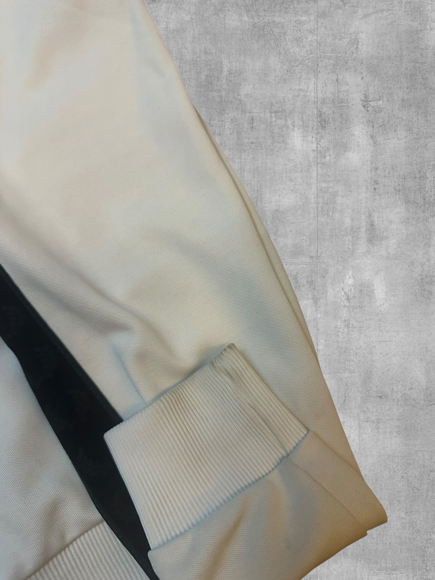 Fred Perry Trainingsjacke Taped Weiß Schwarz S