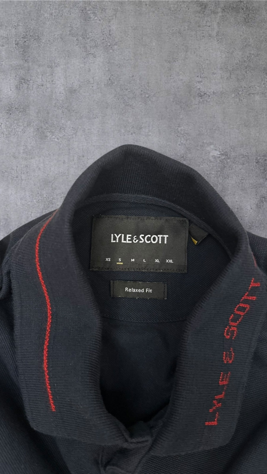 Lyle & Scott Polo Shirt Navy Blau S