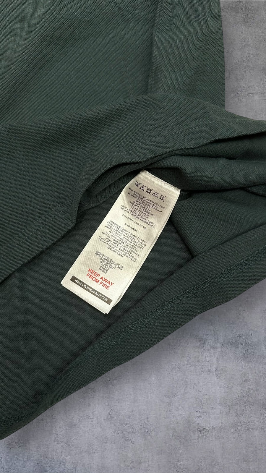 Lyle & Scott Polo Shirt Dunkelgrün M