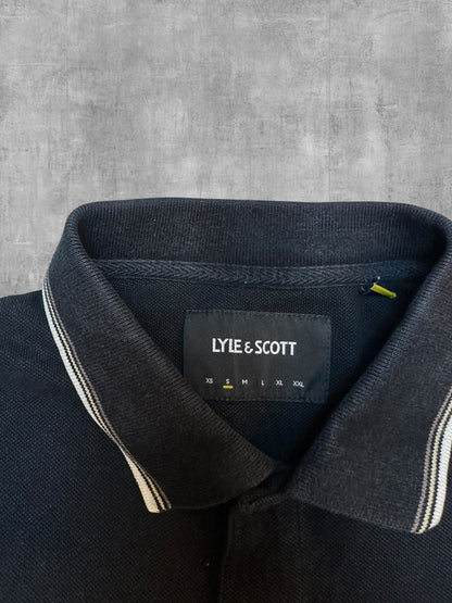 Lyle & Scott Polo Shirt Schwarz S