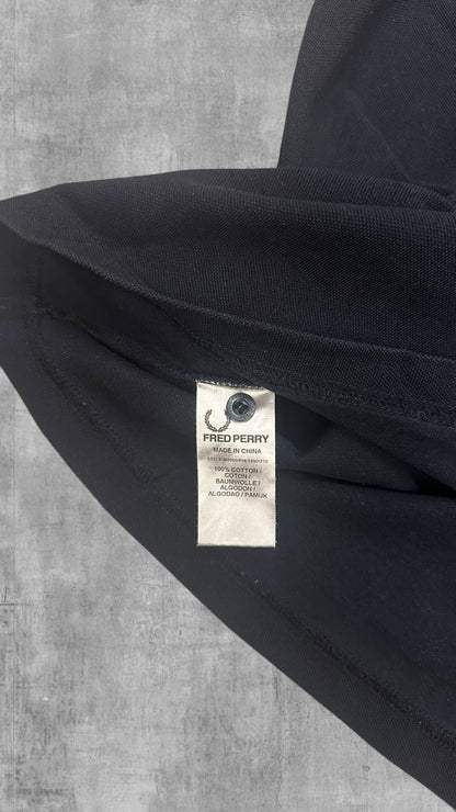 Fred Perry Polo Shirt Schwarz M