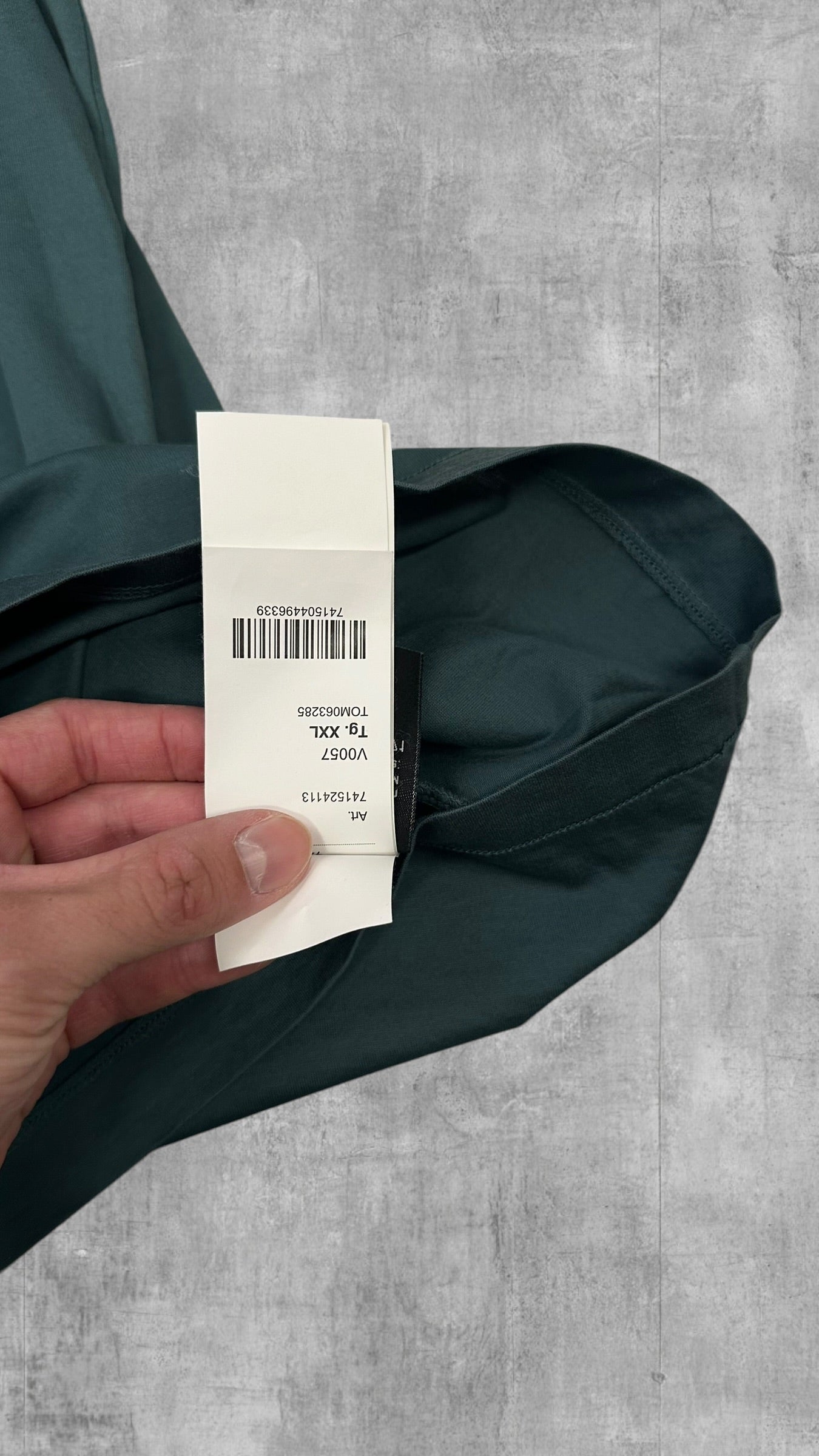 Stone Island T-Shirt Dunkelgrün XXL