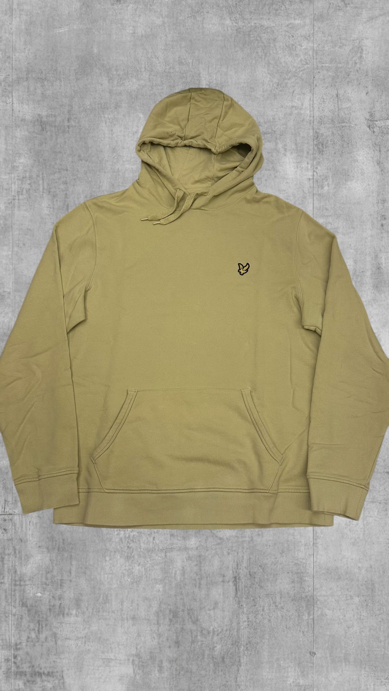 Lyle & Scott Hoodie Pullover Creme Gelb L