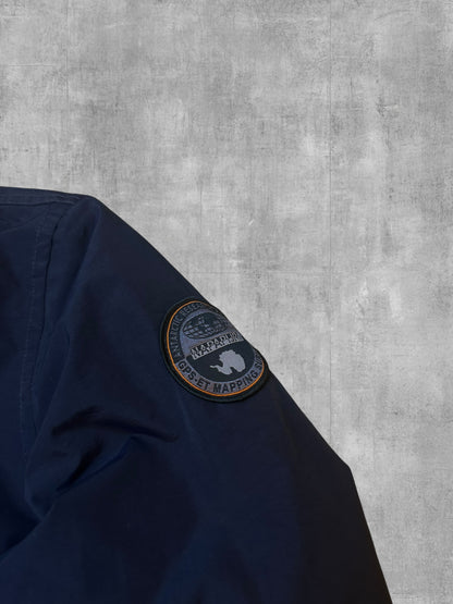 Napapijri Windbreaker gefüttert Navy Blau S