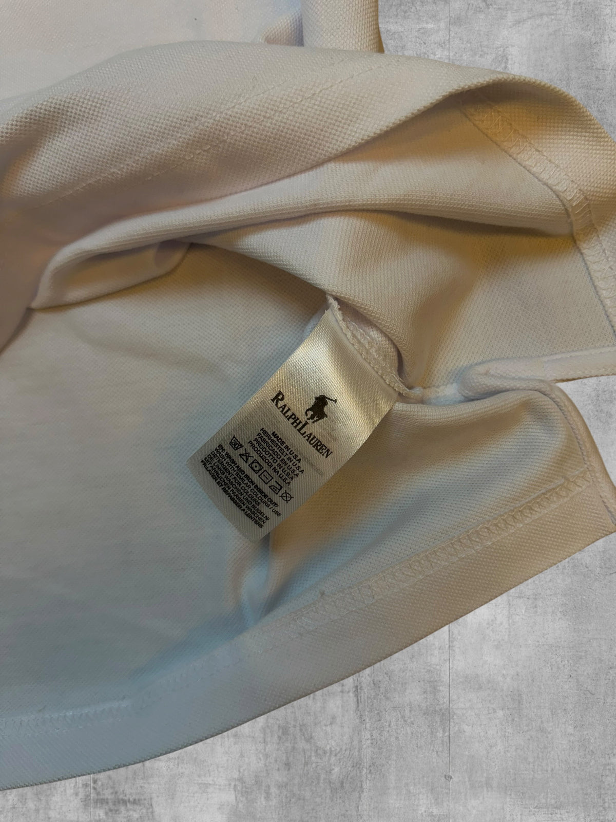 Ralph Lauren Polo Shirt Weiß S