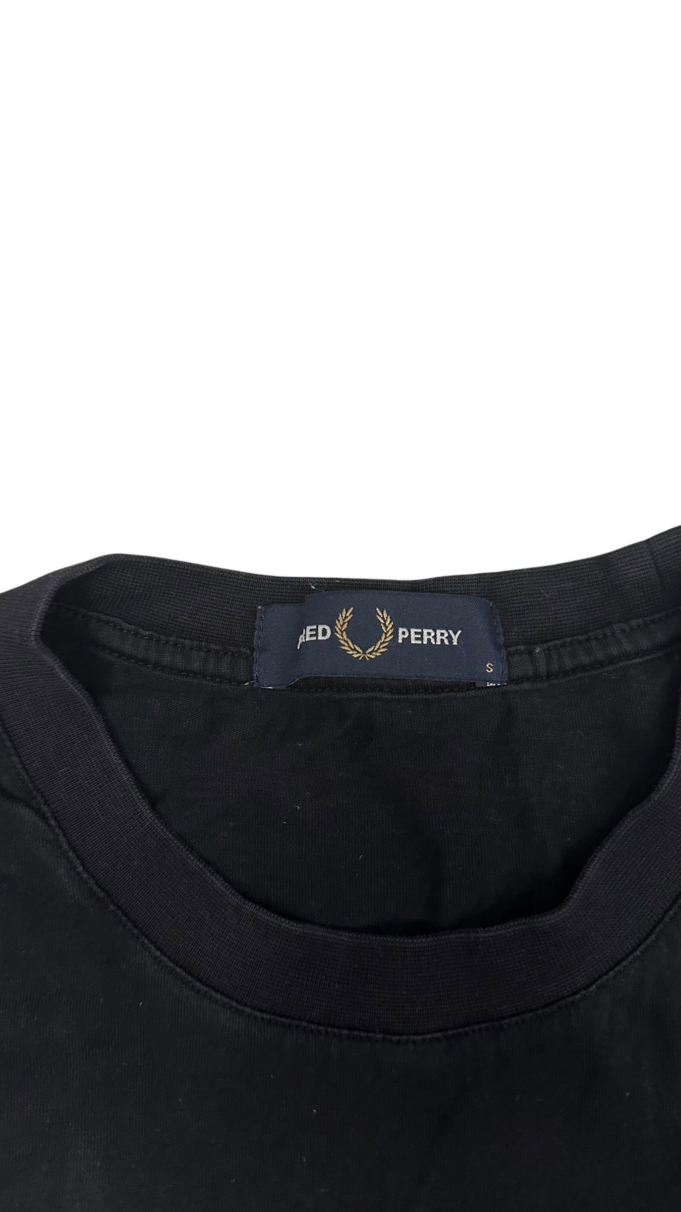Fred Perry T-shirt Schwarz S