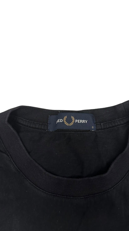 Fred Perry T-shirt Schwarz S