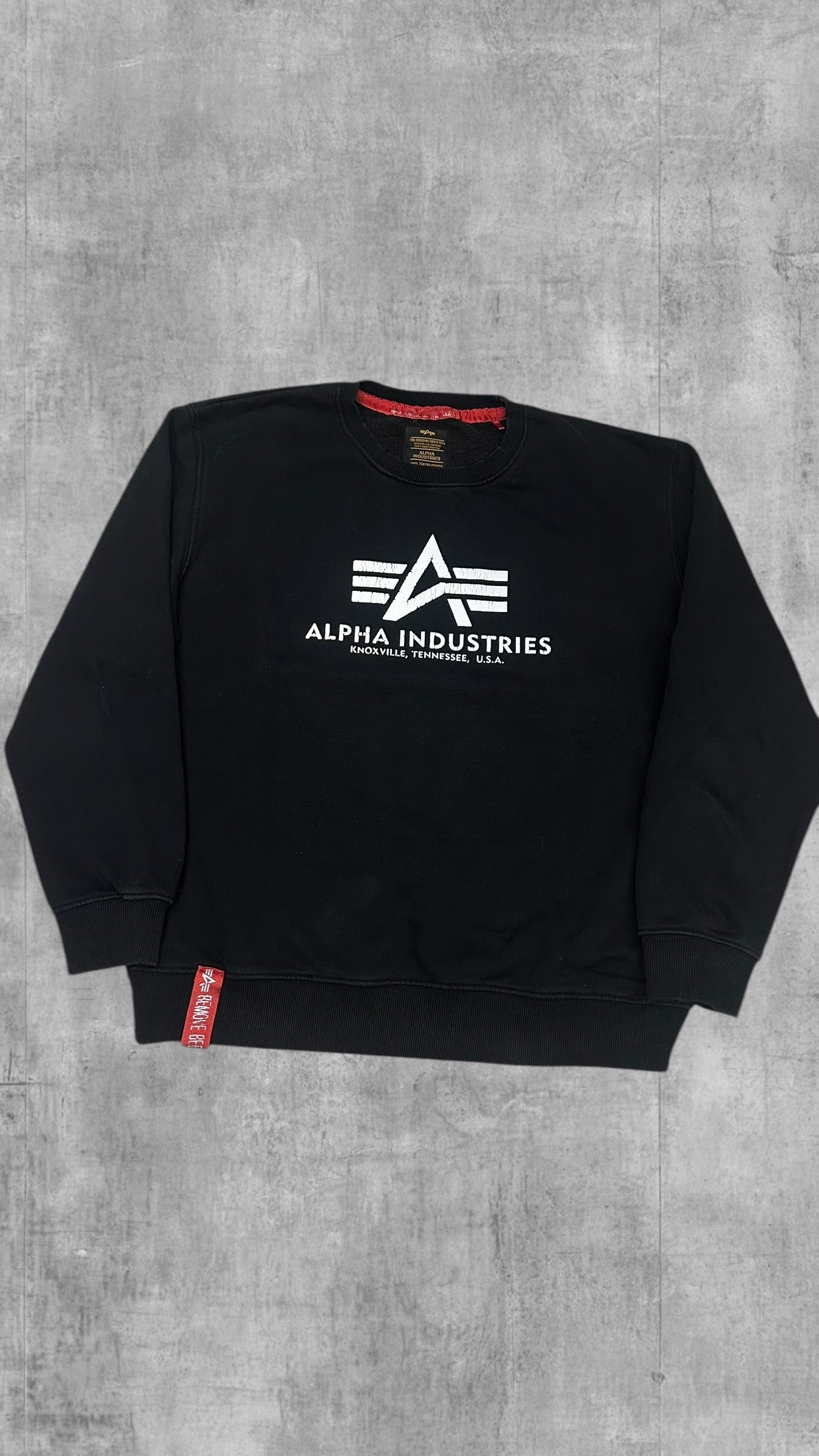 Alpha Industries Sweatshirt Schwarz XL