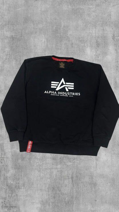 Alpha Industries Sweatshirt Schwarz XL