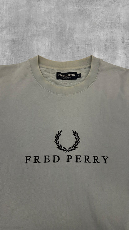 Fred Perry Sweatshirt Babyblau S