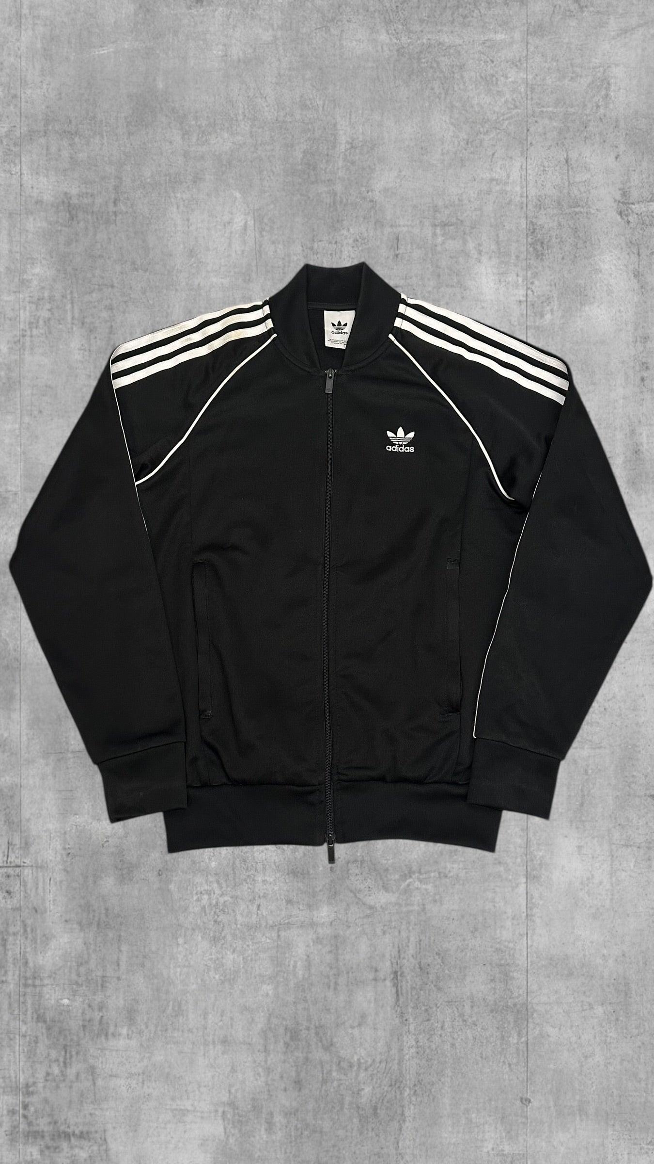 Adidas Firebird Vintage Trainingsjacke Schwarz S