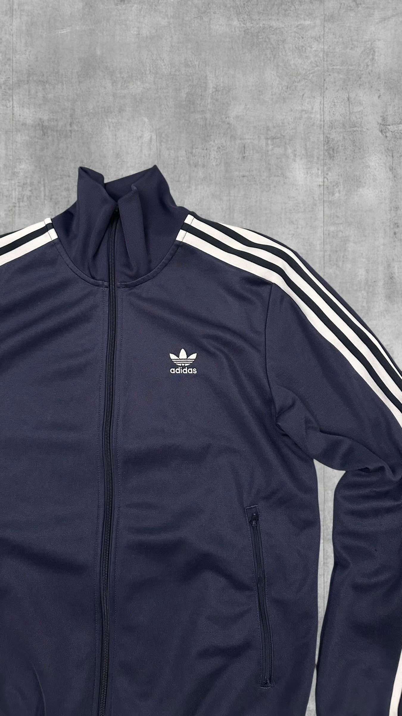 Adidas Firebird Trainingsjacke Schwarzblau M