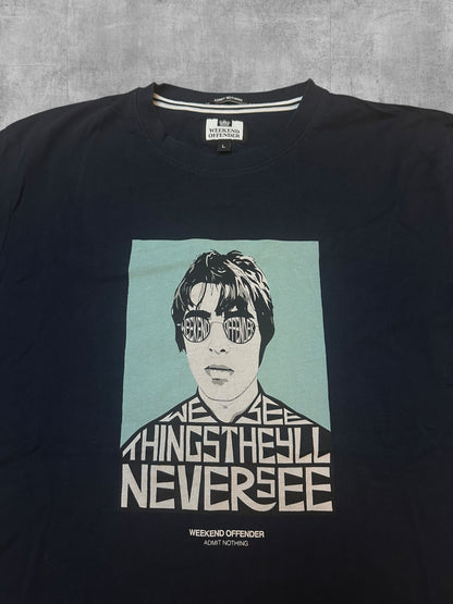 Weekend Offender T-shirt Schwarzblau L