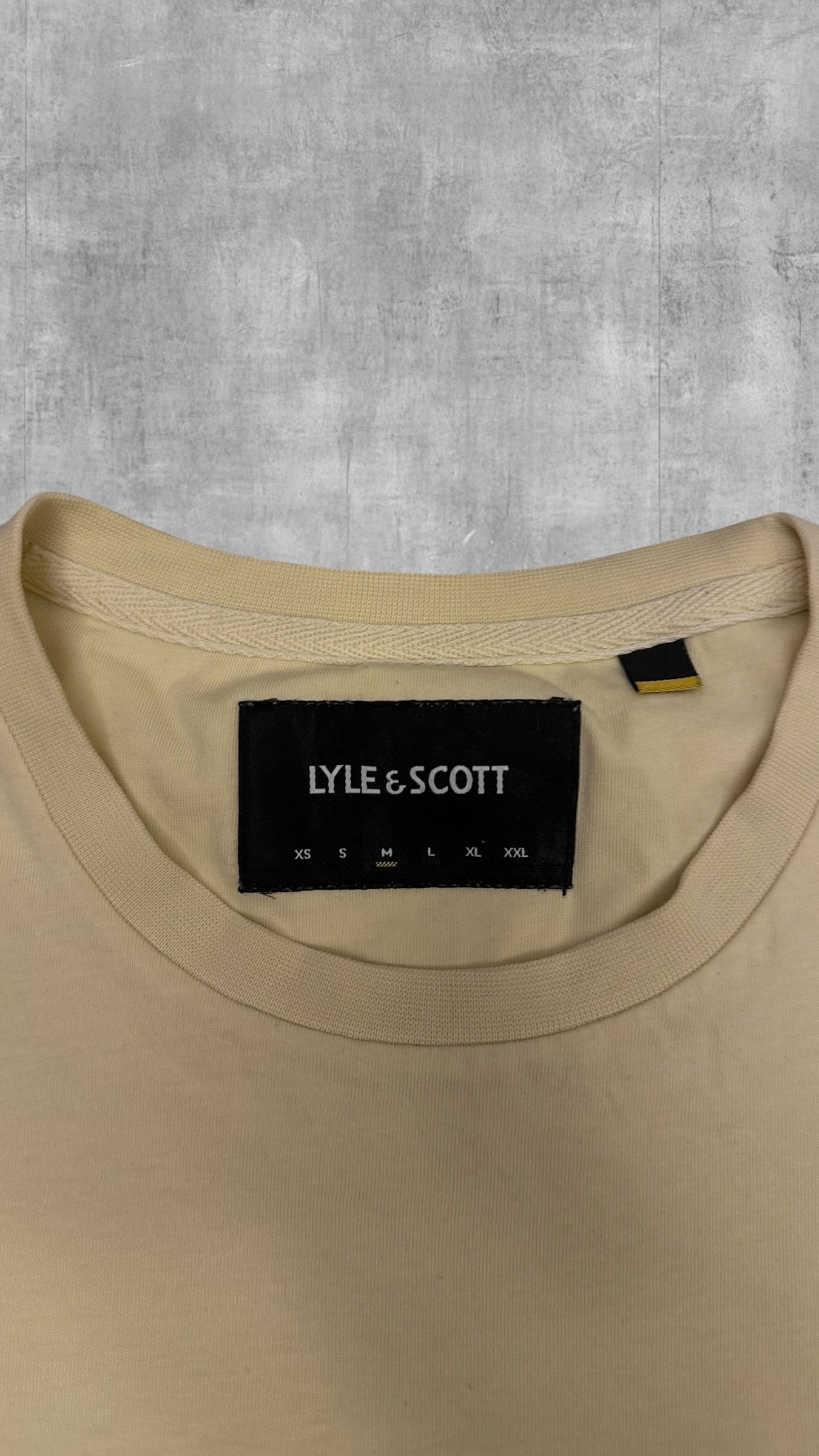 Lyle & Scott T-shirt Beige M