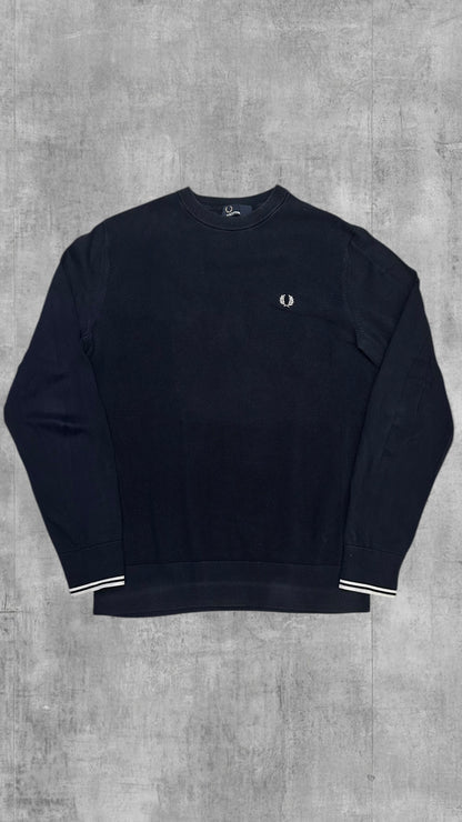 Fred Perry Sweatshirt Schwarzblau S