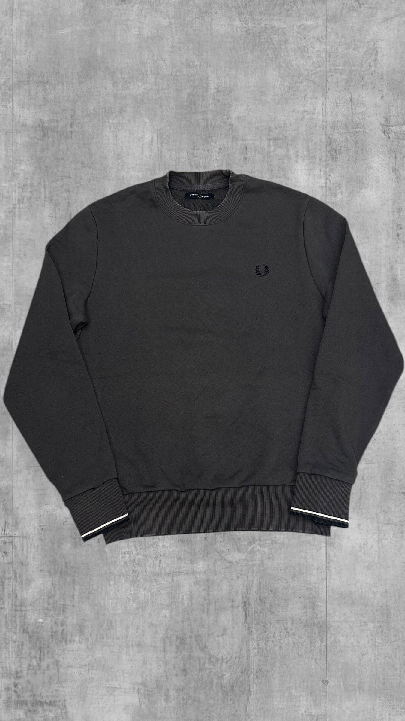 Fred Perry Sweatshirt Dunkelgrau M