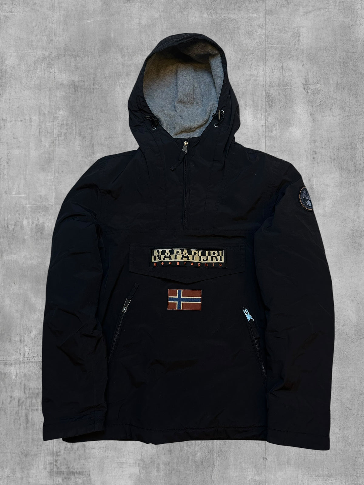 Napapijri Windbreaker Gefüttert Schwarz S