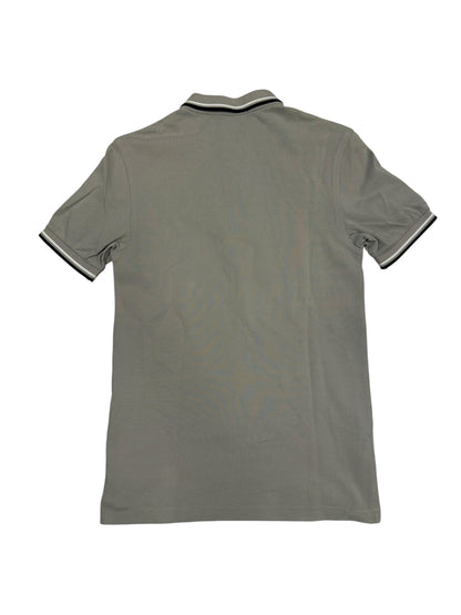 Fred Perry Polo Shirt Hellgrau Schwarz XS
