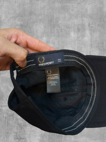 Fred Perry Cap Mütze Schwarz