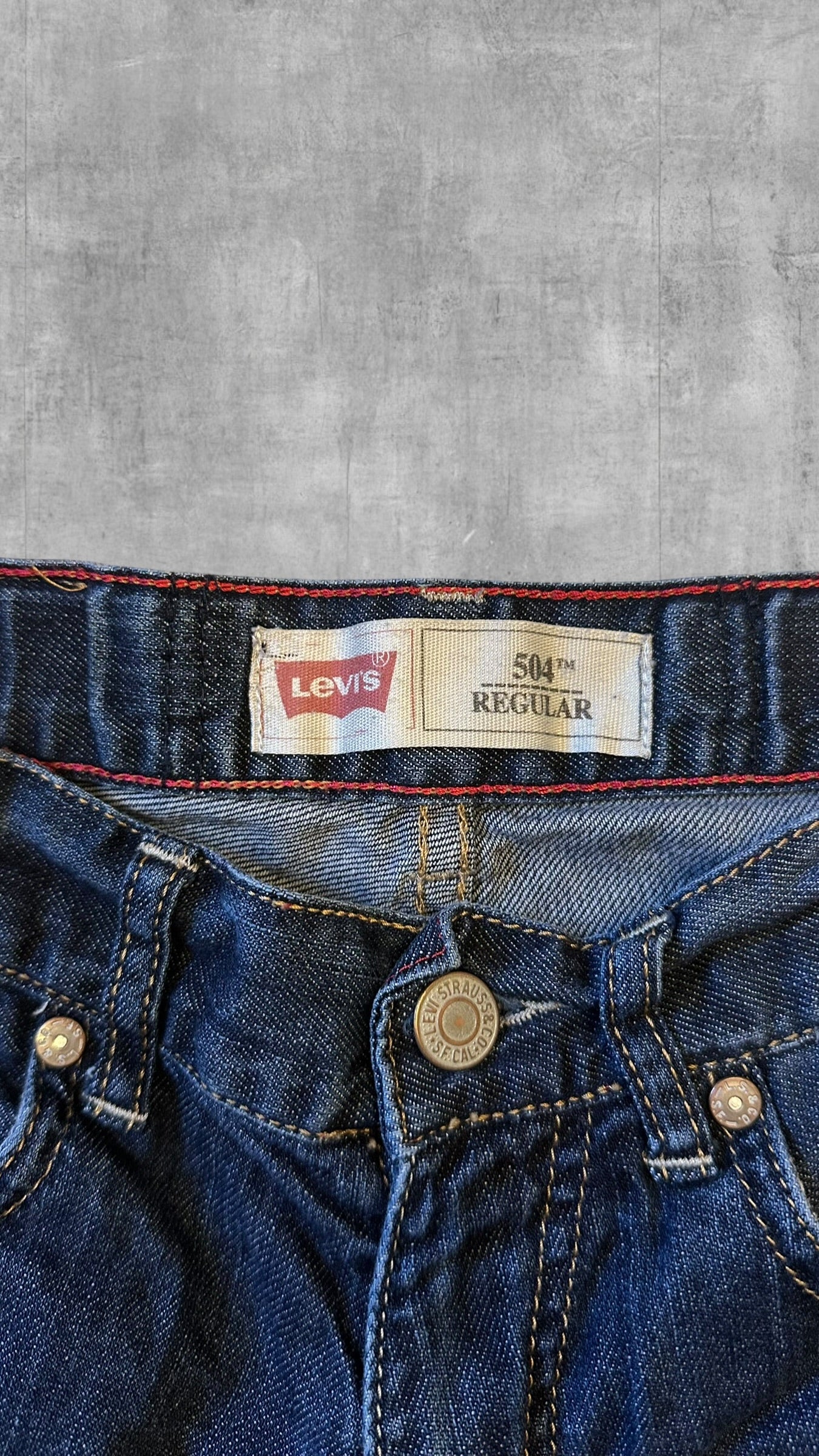 Levi’s 504 Regular fit Jeans 26 x 26 Größe 12
