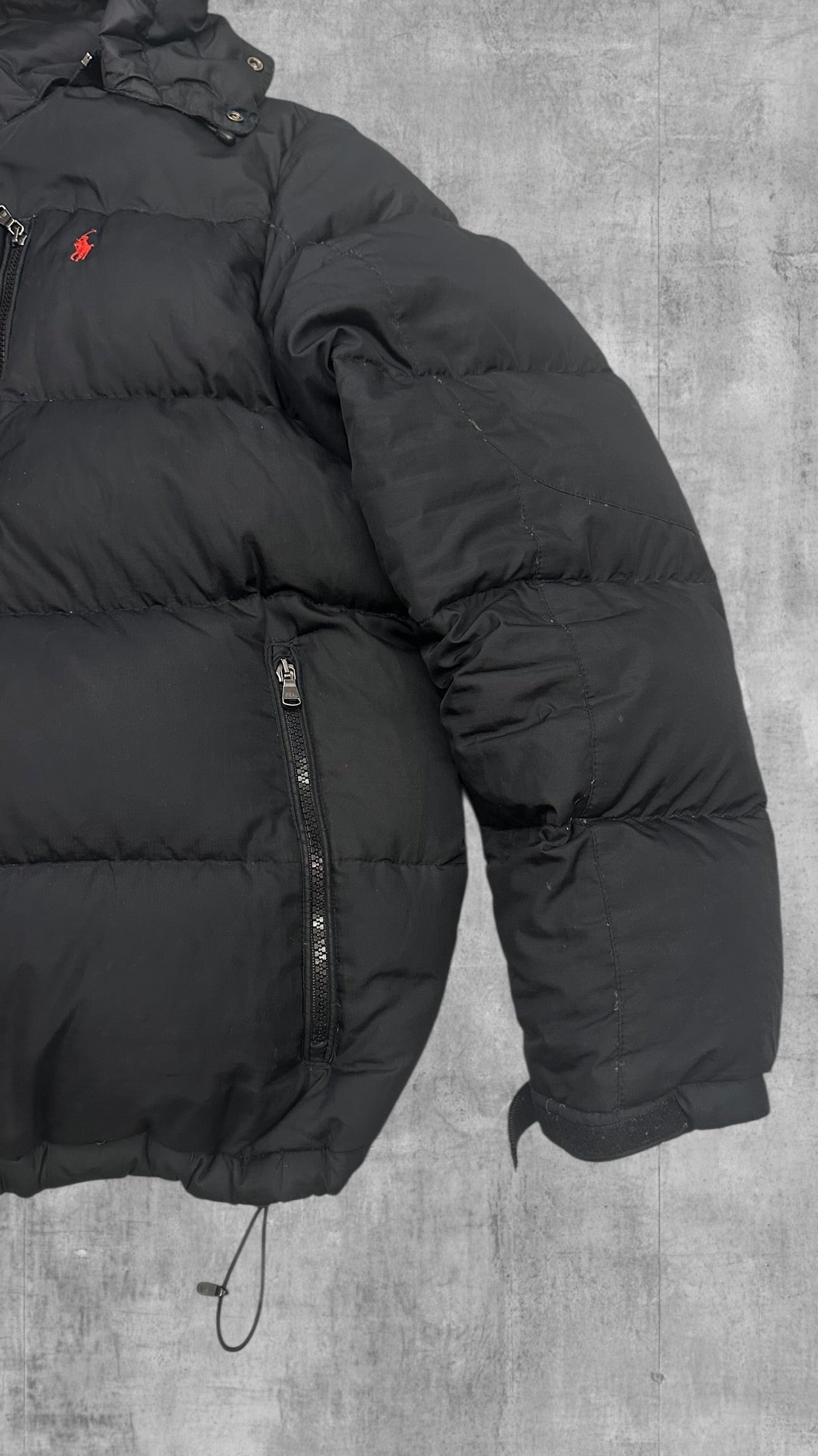 Polo Ralph Lauren Pufferjacke Winterjacke Daunenjacke Schwarz L
