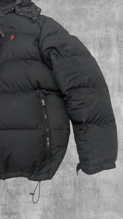 Polo Ralph Lauren Pufferjacke Winterjacke Daunenjacke Schwarz L