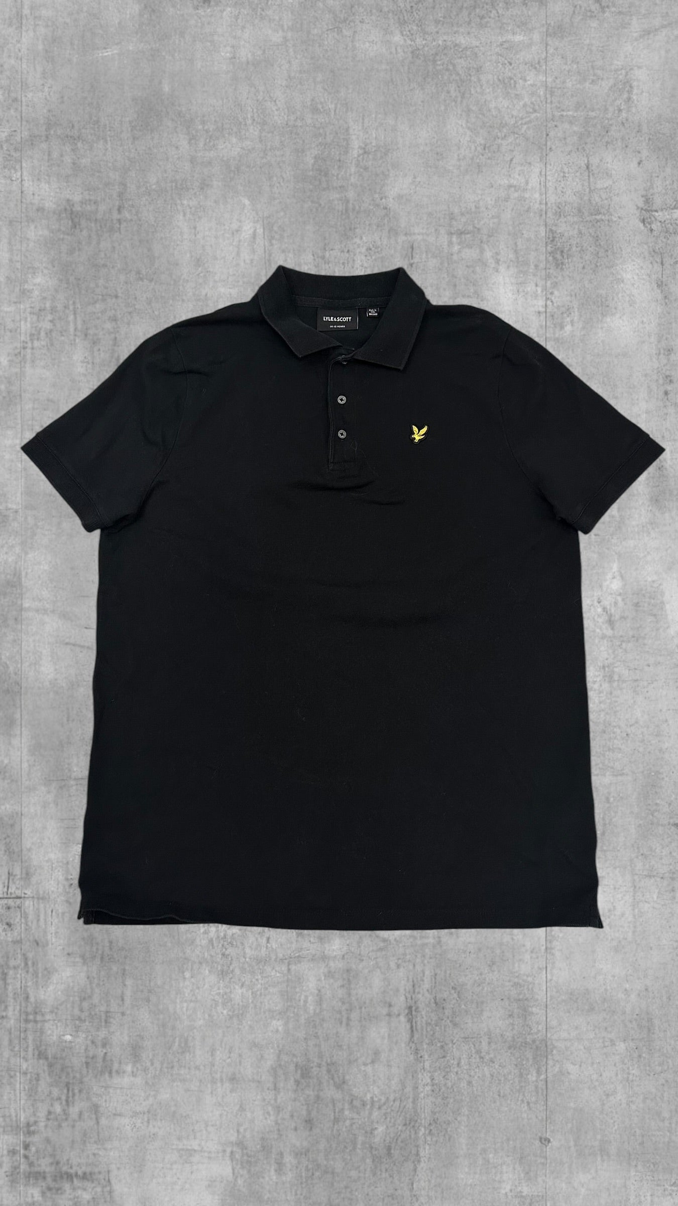 Lyle & Scott Polo Shirt Schwarz XS