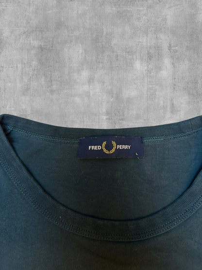 Fred Perry T-shirt Navy Blau L