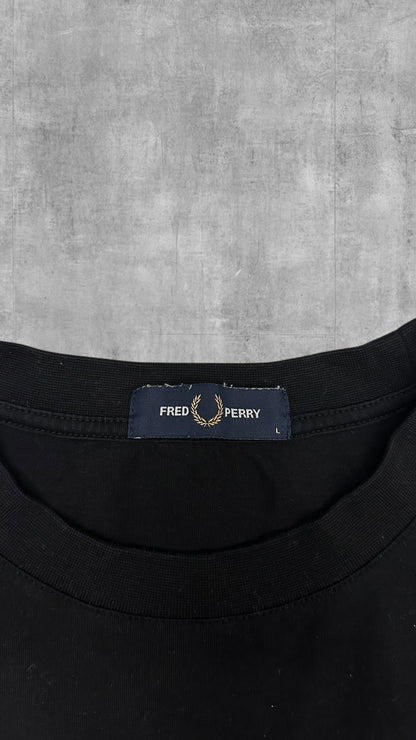 Fred Perry T-Shirt Schwarz L