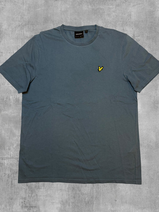 Lyle & Scott T-shirt Turchese Grigio XL