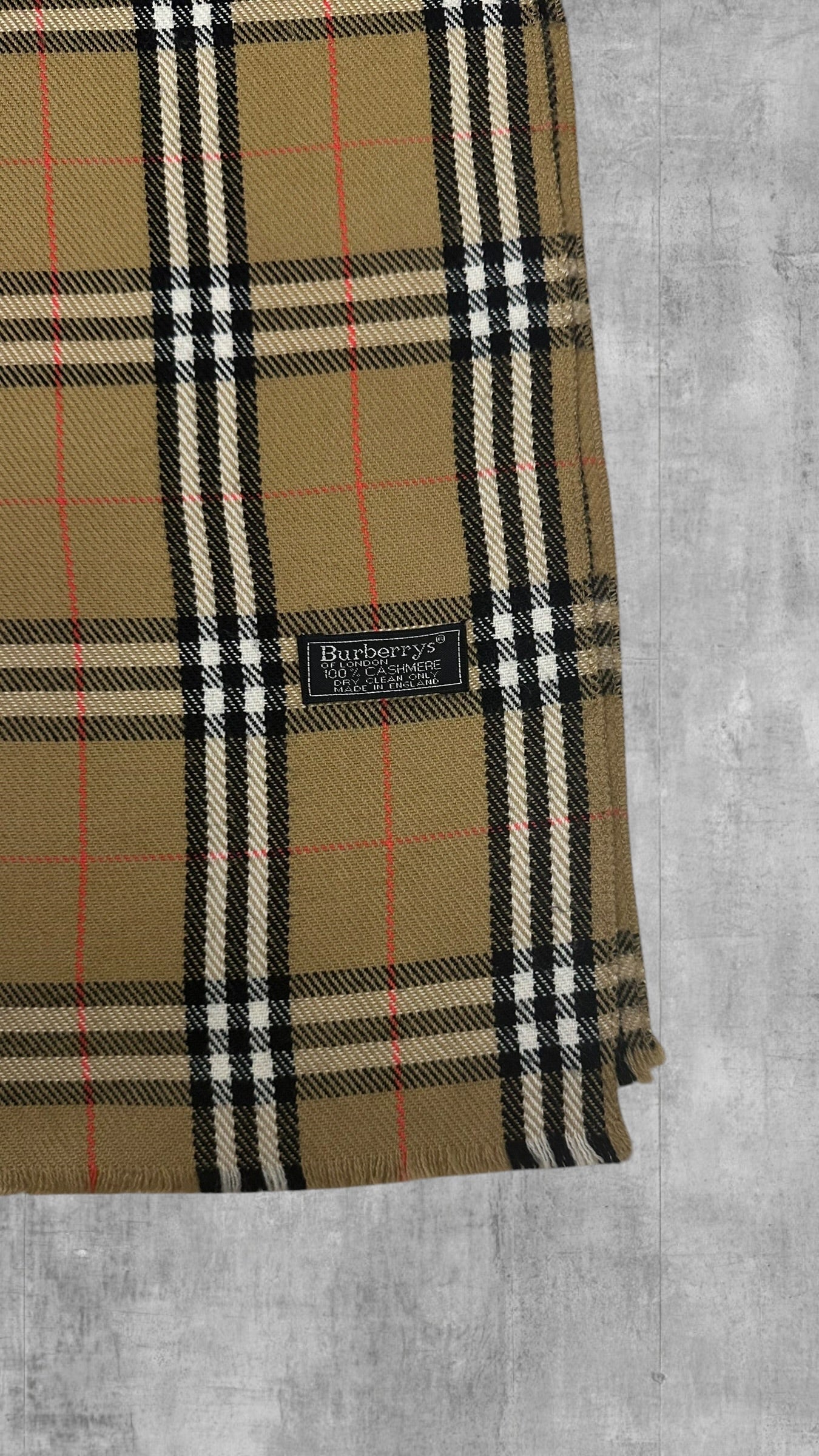 Burberry Schal Braun