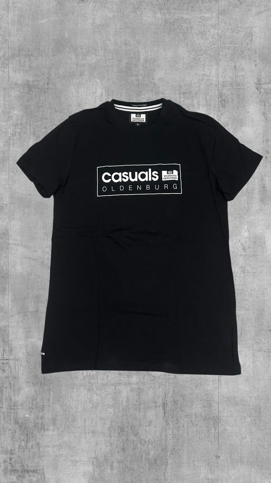 Weekend Offender T-shirt Schwarz Weiß S