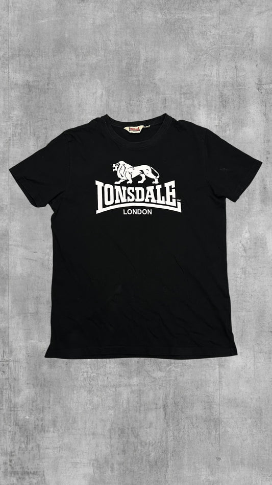 Lonsdale London T-Shirt Schwarz Weiß L