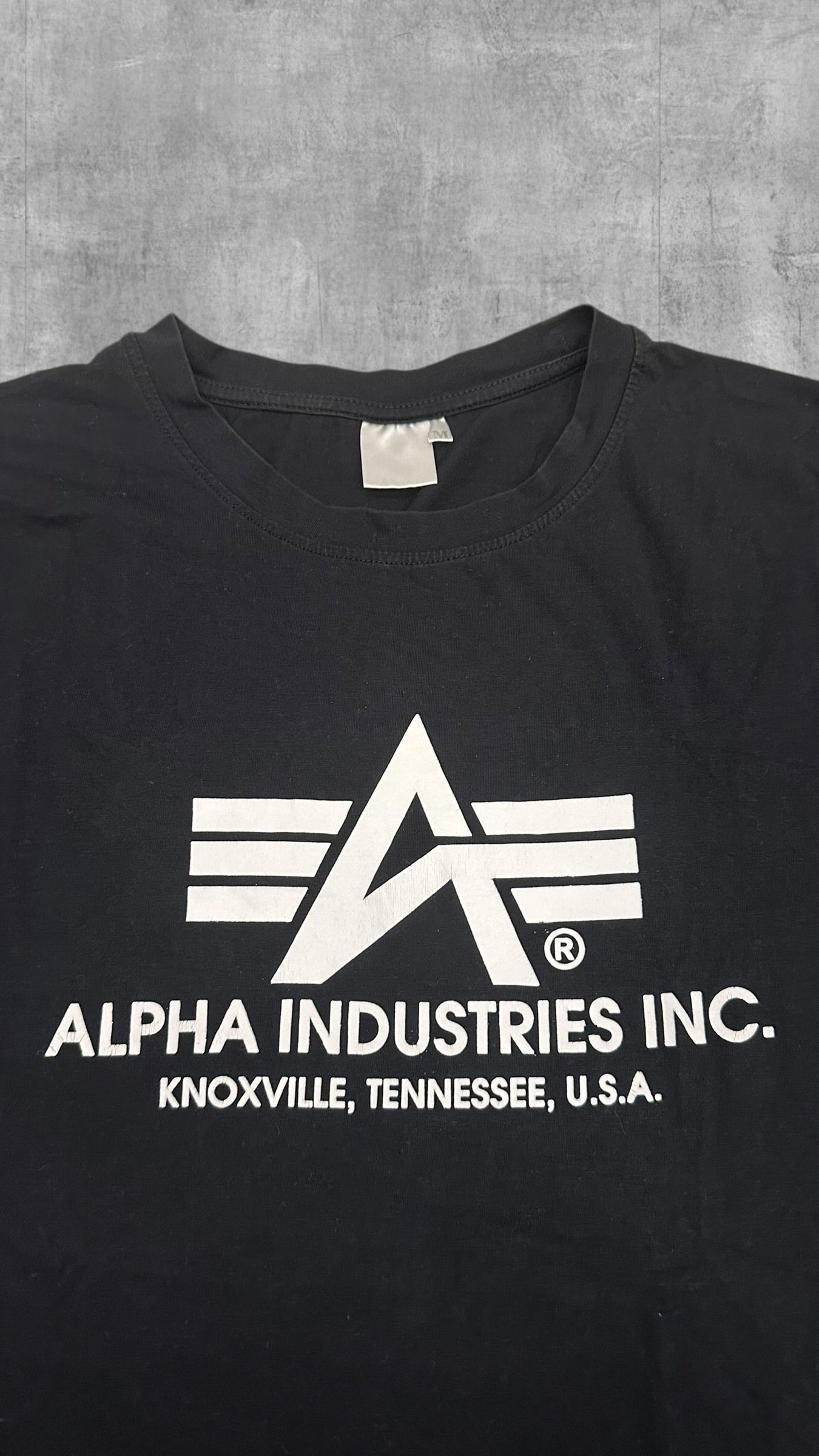 Alpha Industries T-Shirt Schwarz M