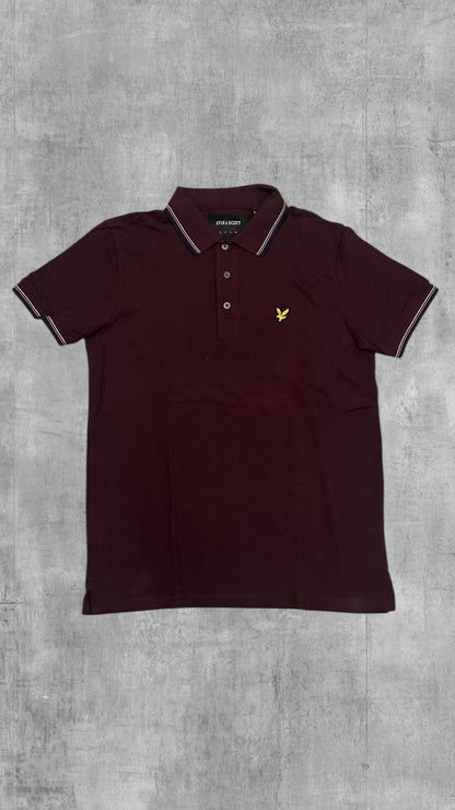 Lyle & Scott Polo Shirt Weinrot S