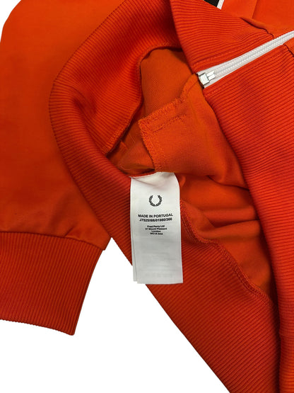Fred Perry Trainingsjacke Rot Orange S