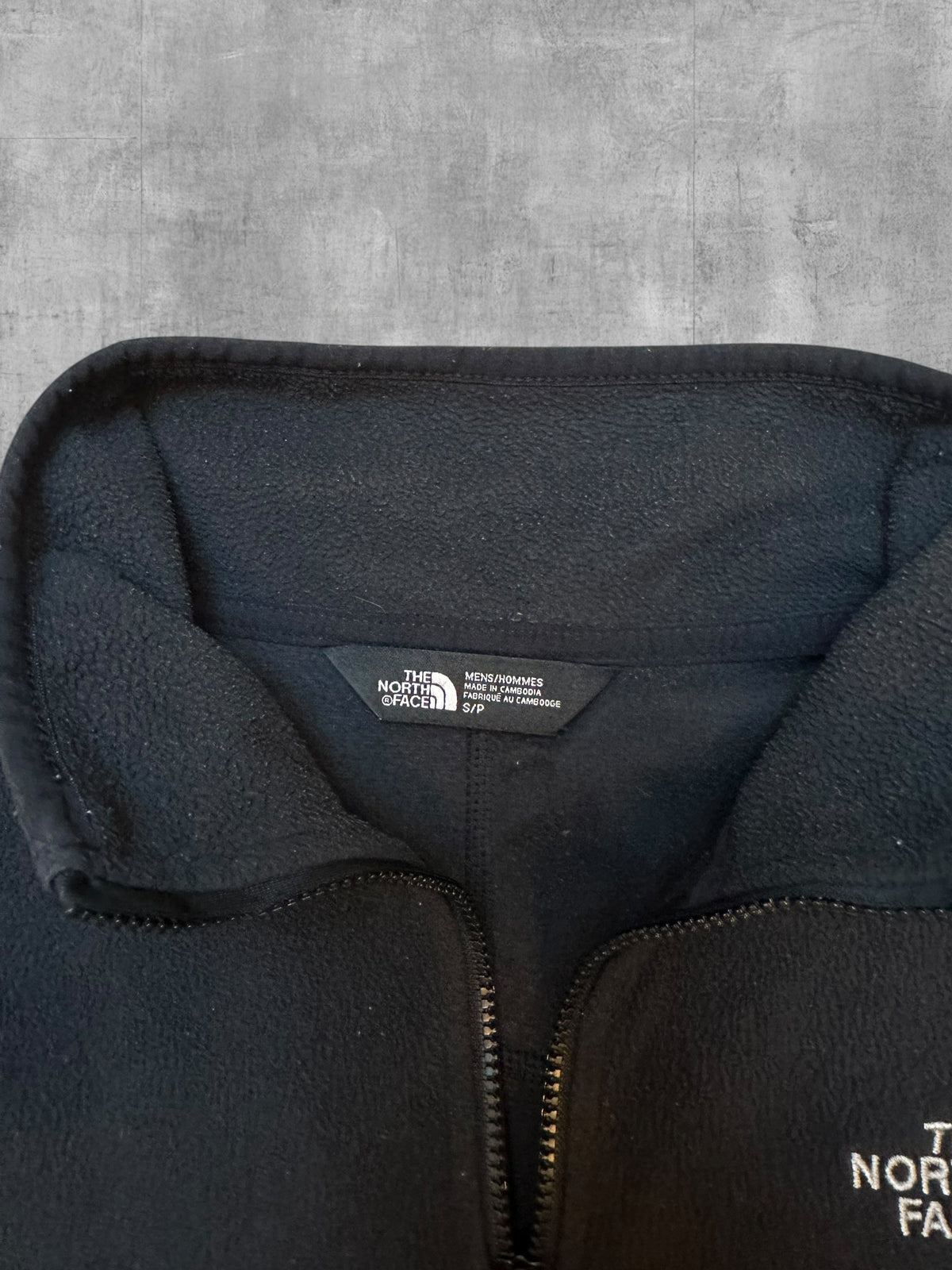 The North Face Fleece Half Zip Pullover Schwarz S