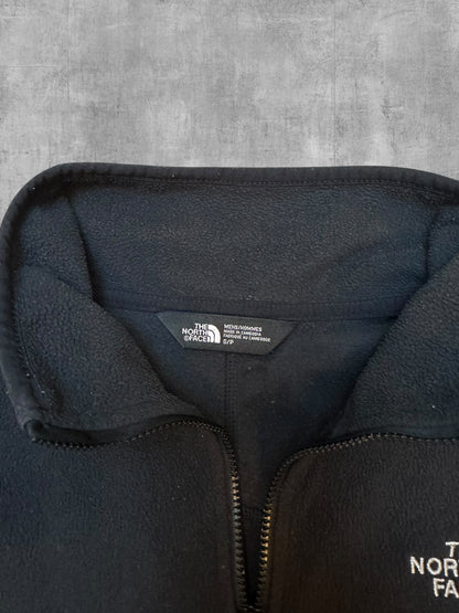 The North Face Fleece Half Zip Pullover Schwarz S