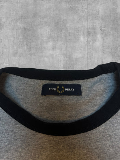 Fred Perry T-shirt taped Grau L