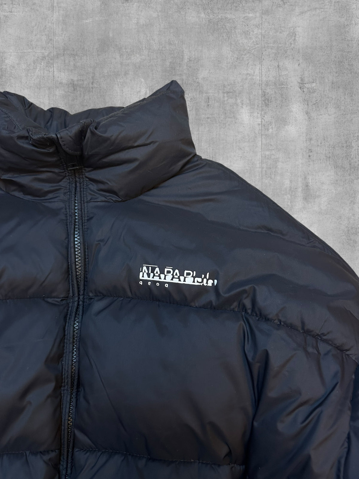 Napapijri Daunenjacke Pufferjacke Schwarz M