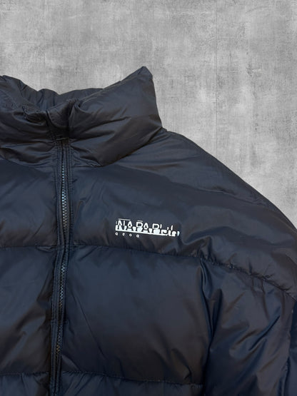 Napapijri Daunenjacke Pufferjacke Schwarz M