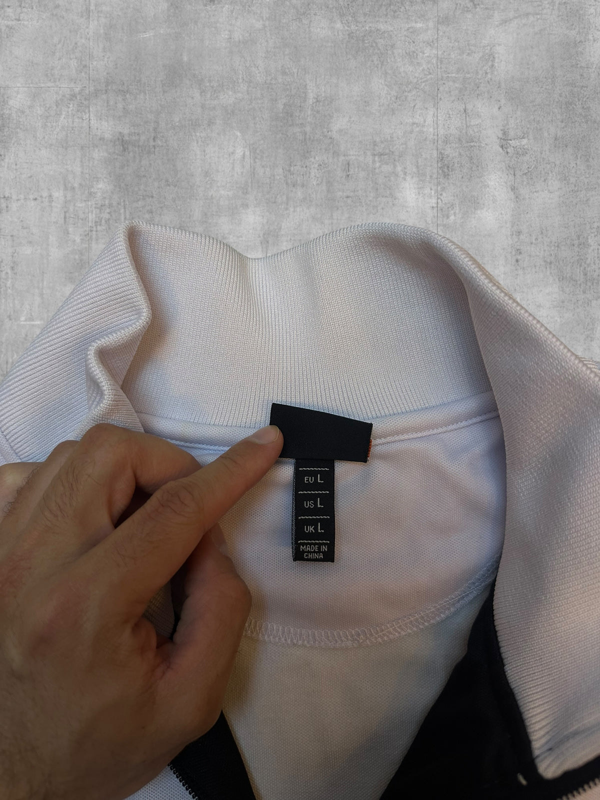 Ellesse Rimini Chaqueta de chándal Negro Blanco Morado L