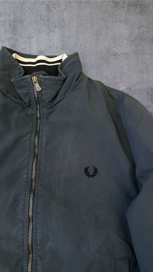 Fred Perry Bomberjacke Grau L