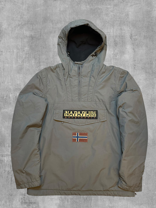 Napapijri Jacke Windbreaker gefüttert Grau S - M