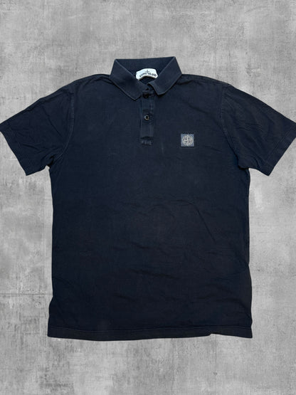 Stone Island Polo Shirt Navy Blau M