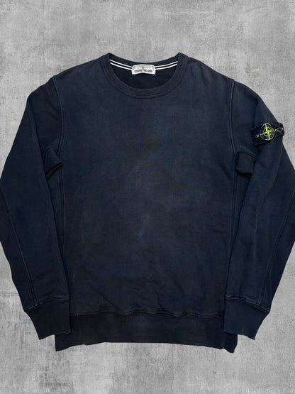 Stone Island Sweatshirt Schwarz Stone Washed L