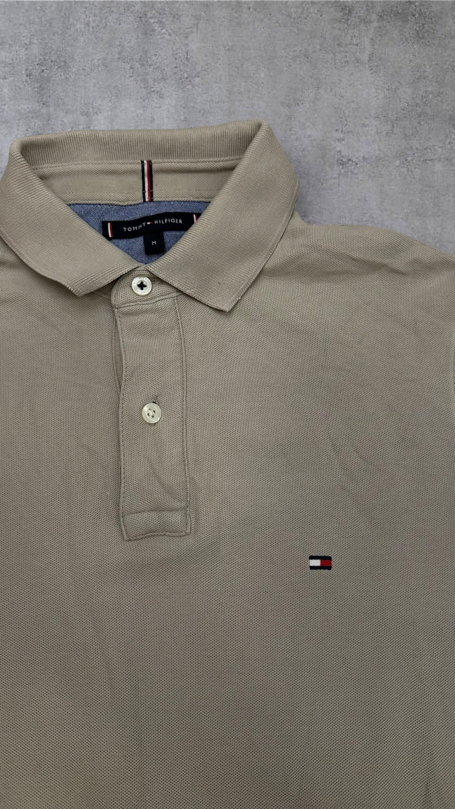 Tommy Hilfiger Polo Shirt Beige M