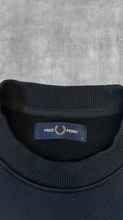 Fred Perry Sweatshirt Schwarz S
